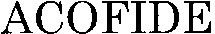 Mẫu nhãn hiệu ACOFIDE