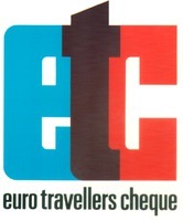 Mẫu nhãn hiệu etc euro travellers cheque