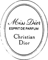 Mẫu nhãn hiệu Miss Dior ESPRIT DE PARFUM