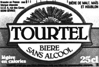Mẫu nhãn hiệu TOURTEL BIERE SANS ALCOOL
