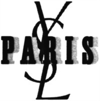 Mẫu nhãn hiệu YSL PARIS