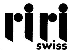 Mẫu nhãn hiệu riri swiss