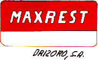 Mẫu nhãn hiệu MAXREST DRIZORO, S.A.