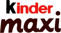 Mẫu nhãn hiệu Kinder maxi
