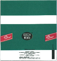 Mẫu nhãn hiệu GOCCIA MENTA