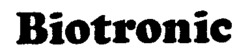 Mẫu nhãn hiệu Biotronic