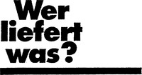 Mẫu nhãn hiệu Wer liefert was