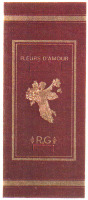 Mẫu nhãn hiệu FLEURS D'AMOUR R&G
