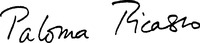 Mẫu nhãn hiệu Paloma Picasso
