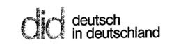 Mẫu nhãn hiệu did deutsch in deutschland