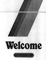 Mẫu nhãn hiệu Welcome
