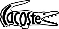 Mẫu nhãn hiệu Lacoste
