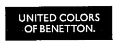 Mẫu nhãn hiệu UNITED COLORS OF BENETTON