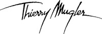 Mẫu nhãn hiệu Thierry Mugler