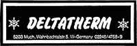 Mẫu nhãn hiệu DELTATHERM