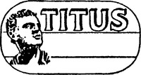 Mẫu nhãn hiệu TITUS