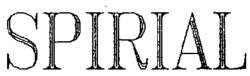 Mẫu nhãn hiệu SPIRIAL