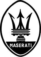 Mẫu nhãn hiệu MASERATI