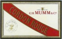 Mẫu nhãn hiệu CORDON ROUGE G.H. MUMM & Cie