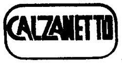 Mẫu nhãn hiệu CALZANETTO