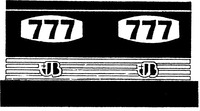 Mẫu nhãn hiệu 777 JB