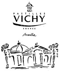 Mẫu nhãn hiệu PASTILLES VICHY SOURCE menthe
