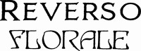 Mẫu nhãn hiệu REVERSO FLORALE