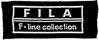 Mẫu nhãn hiệu FILA F-line collection