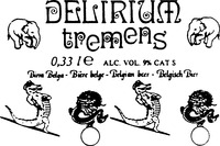 Mẫu nhãn hiệu DELIRIUM tremens