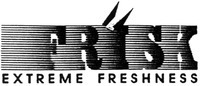 Mẫu nhãn hiệu FRISK EXTREME FRESHNESS