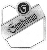 Mẫu nhãn hiệu G Gambrinus