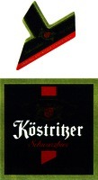 Mẫu nhãn hiệu Köstritzer Schwarzbier