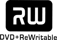 Mẫu nhãn hiệu RW DVD + ReWritable
