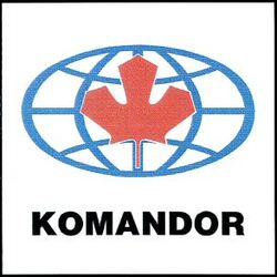 Mẫu nhãn hiệu KOMANDOR