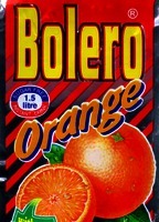 Mẫu nhãn hiệu Bolero Orange