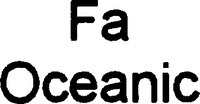 Mẫu nhãn hiệu Fa Oceanic