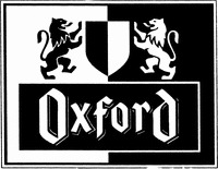 Mẫu nhãn hiệu Oxford