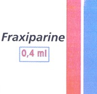 Mẫu nhãn hiệu Fraxiparine 0,4 ml