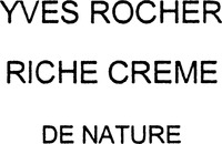 Mẫu nhãn hiệu YVES ROCHER RICHE CREME DE NATURE