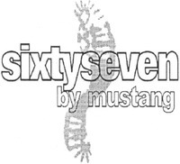 Mẫu nhãn hiệu sixtyseven by mustang