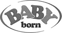 Mẫu nhãn hiệu BABY born