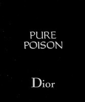Mẫu nhãn hiệu PURE POISON Dior