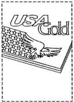 Mẫu nhãn hiệu USA Gold