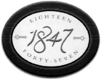 Mẫu nhãn hiệu EIGHTEEN FORTY SEVEN