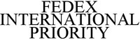Mẫu nhãn hiệu FEDEX INTERNATIONAL PRIORITY