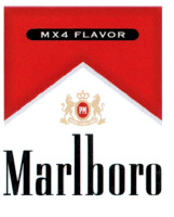 Mẫu nhãn hiệu MX4 FLAVOR Marlboro