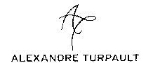 Mẫu nhãn hiệu ALEXANDRE TURPAULT