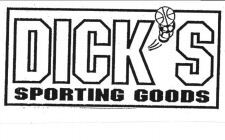 Mẫu nhãn hiệu DICK'S SPORTING GOODS