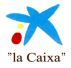 Mẫu nhãn hiệu "la Caixa"