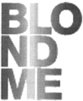 Mẫu nhãn hiệu BLONDME